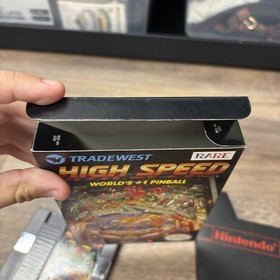 Alta Velocidad (Nintendo NES, 1992) Caja y Cartrito Solo Probado Caja Limpia