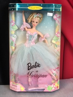 NIB Vintage 1998 BARBIE Doll AS MARZIPAN Nutcracker Classic Ballet Series #20851