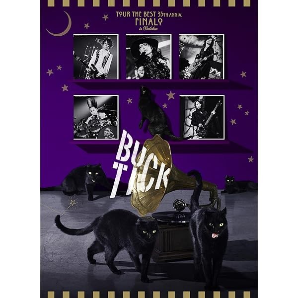 New BUCK-TICK TOUR THE BEST 35th anniv. FINALO in Budokan DVD+2 SHM-CD+Photo FS