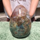 12.6LB Natural Ocean stone Quartz  Crystal egg Mineral specimen Healing — photo 1