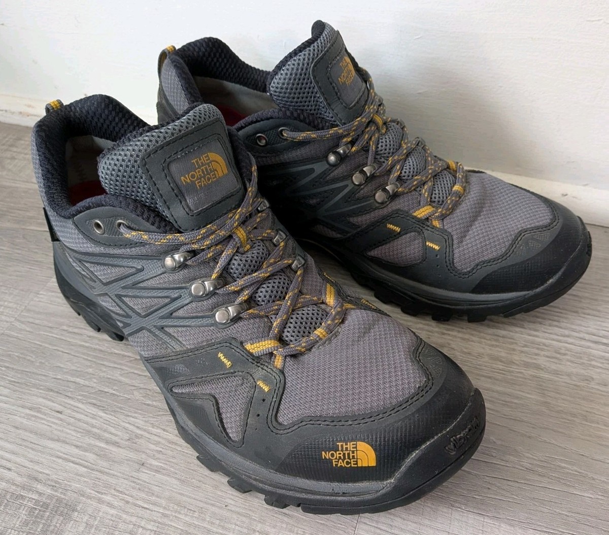 The North Face 11 Gray Orange Black Sneakers Hiking Running Mens Rugged Stylish Men main image 4