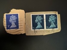 VTG. Queen Elizabeth Postage Stamps Lot Of 3 Profile 