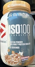 ISO100 Hydrolyzed, 100% Whey Protein Isolate, Cinnamon Cereal, 1.34 lb (610 g)