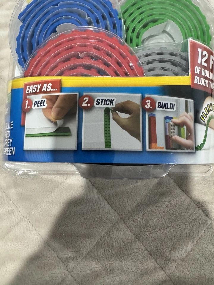 Cinta pelar y pegar Bonanza Build para bloques de construcción Foto 4 de 4