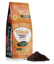 Four Sigmatic Think Mushroom Coffee Organic Ground Coffee with Lion's Mane 12oz