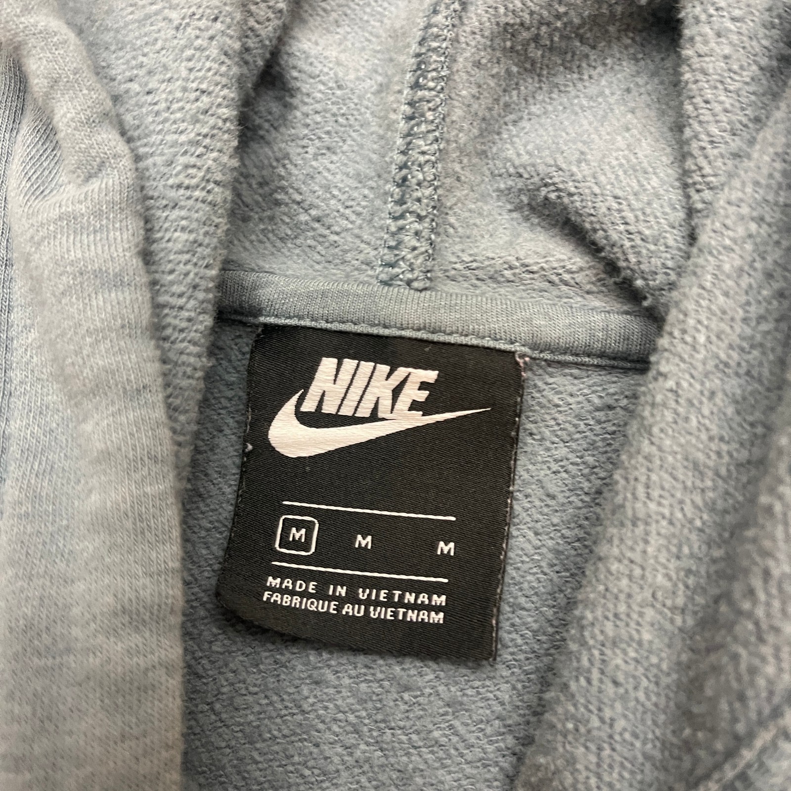 NIKE Sportswear Women's Fleece Varsity Hoodie Size Medium CU5051-031 thumbnail 6