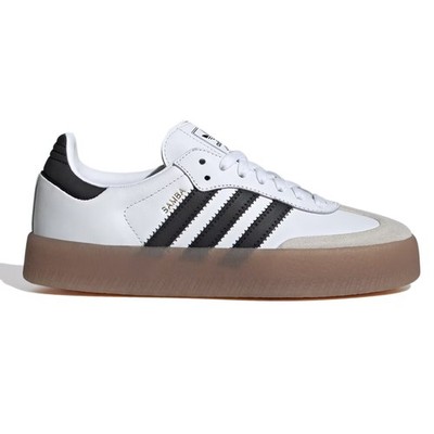 Adidas SAMBA Damen Weiß Schwarz 37 38 39 40 41 Schuhe Sneaker Freizeit Original
