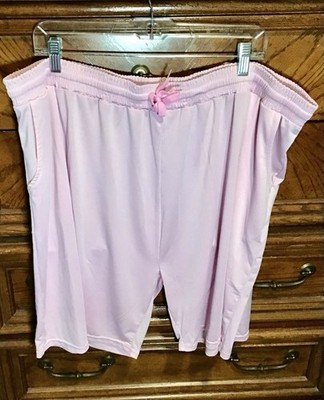 Real Essentials Pink PJ Shorts Size 3X - 45 W