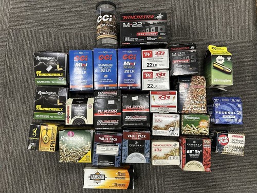 Lot of 72 assorted .22 various round amounts empty ammo boxes. | eBay