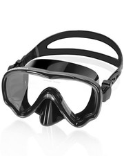 Swim Goggles Adult Nose Cover Diving Mask Wide View Clear