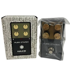 NUX Reissue Series Plexi Crunch Distortion Effects Pedal Black
