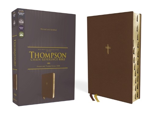 NASB, Thompson Chain-Reference Bible, Leathersoft, Brown, 199... - 9780310459620