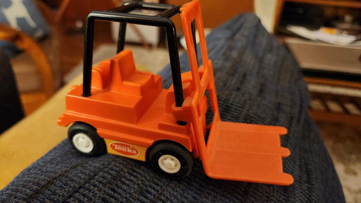 Tonka フォークリフト ミニカー Tonka Forklift Indiana Vintage Manufacture Diecast Construction