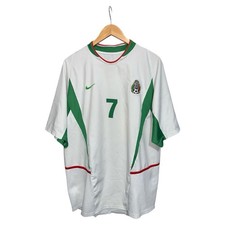 Vintage 2003 2004 Mexico National Soccer Futbol Nike Team Jersey Kit Sz Mens XL