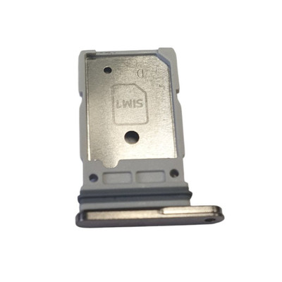 Dual SIM Karten Tray kompatibel mit Galaxy S25 Ultra in Titanium Gray