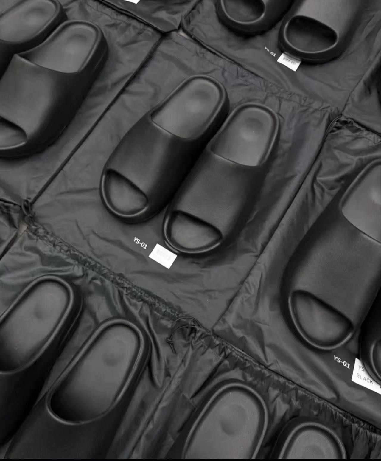 YZY Yeezy Slide YS-01 Black 2025 Multiple Sizes（Size 5-16） Ship Now(Runs small)