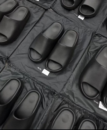 YZY Yeezy Slide YS-01 Black 2025 Multiple Sizes（Size 5-16） Ship Now(Runs small)