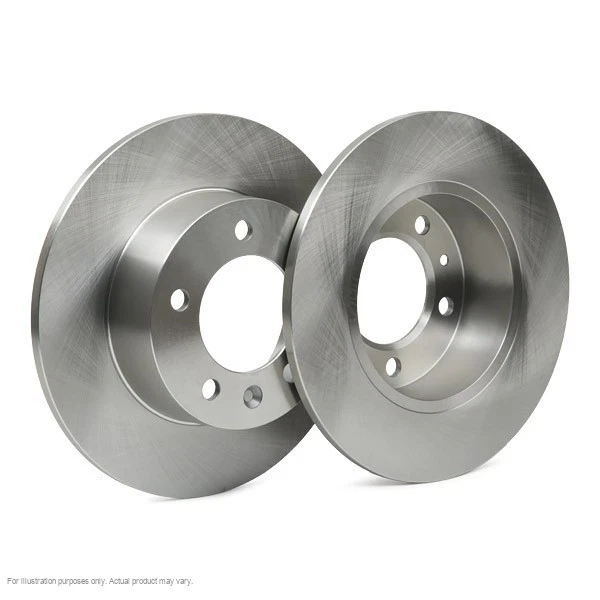 2x Disques de Frein Arrière APEC pour VAUXHALL MOVANO Mk I (A) Van 73kW/99HP/2464cc - Photo 3/4