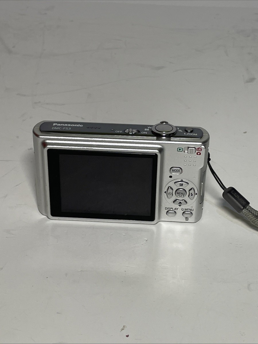 Panasonic LUMIX DMC-FS3 8.1MP Compact Digital Camera Silver