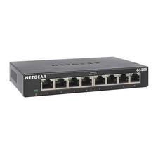 Netgear 8 Port Gigabit Ethernet Unmanaged Switch GS308