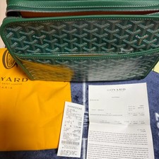 Goyard Jeubangs Toiletry GM Green