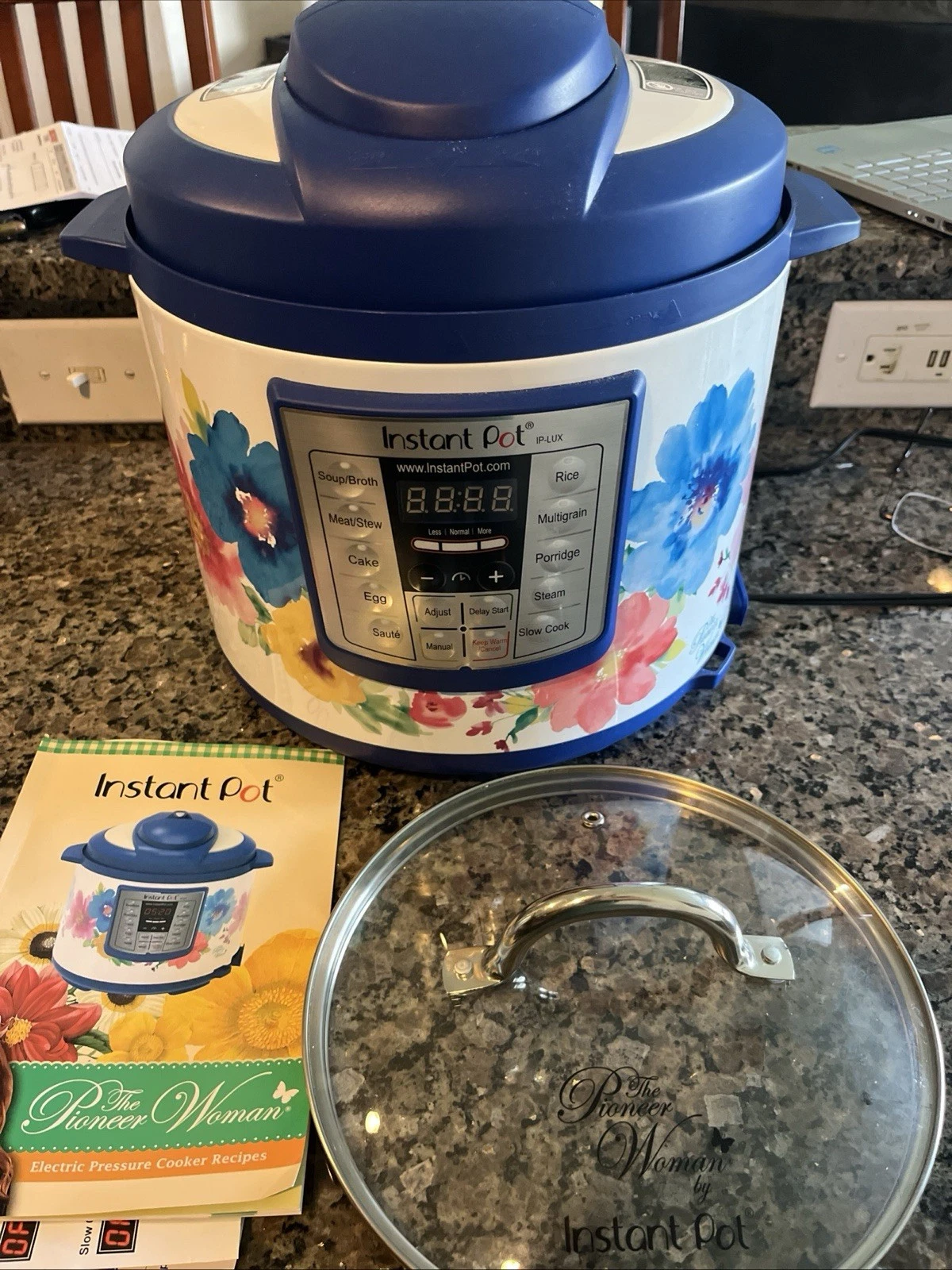 The Pioneer Woman Instant Pot LUX60 6Qt 6-in-1 Breezy Blossoms Cooker