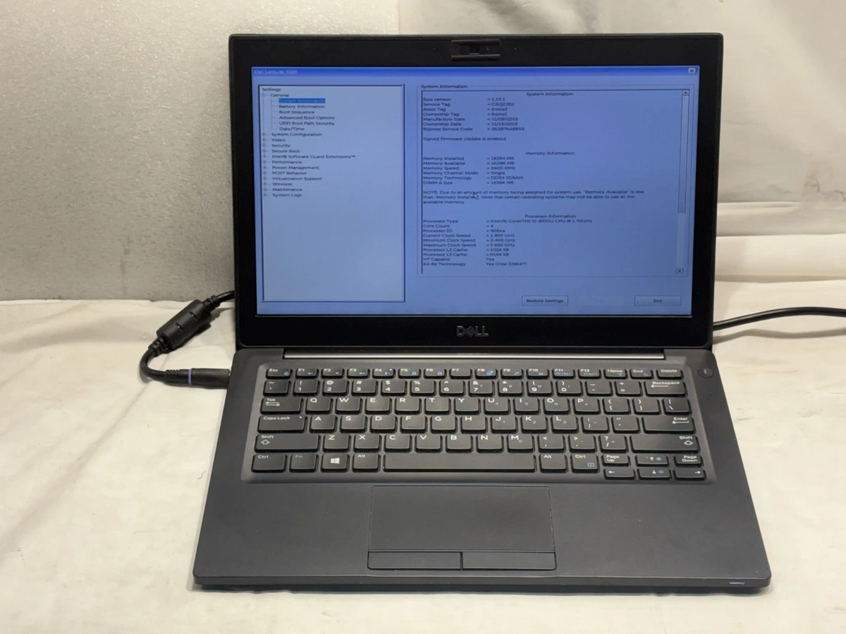 Dell Intel Core i5 8th Gen. 8 GB RAM PC Laptops & Netbooks for