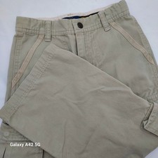 OshKosh B'gosh Cargo Pants Khaki Boys Size 6 Medium Cotton