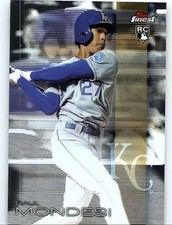 2016 Topps Finest #82 Raul Mondesi RC - Rookie Card Kansas City  ID:70870. rookie card picture