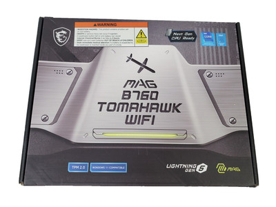 MSI MAG B760 TOMAHAWK WiFi LGA 1700 ATX Intel Motherboard (Read)