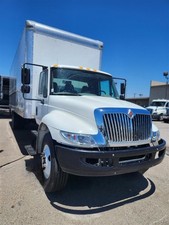 2021 INTER 26FT BOX truck  ALUM LIFT CUMINS ALISON AIR RIDE freightliner hino