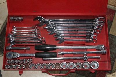 Vintage Sandvik Belzer Germany 41 Pieces Metric Socket Set w/Tool