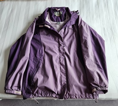 Regatta Hydrafort Ladies Waterproof Jacket Size 10 Two Tone Purple