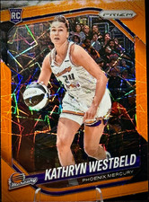 2025 Panini WNBA Prizm - Kathryn Westbeld #29 - Rookie Orange Velocity (RC)