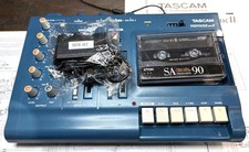 Tascam Porta 02 MkII 4 Track Recorder With Power Supply, Manual Tape