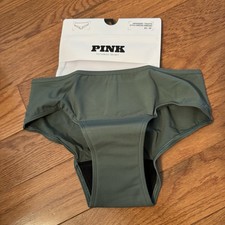 Victoria  s Secret PINK Period Panty Hiphugger GREEN XS New In Package