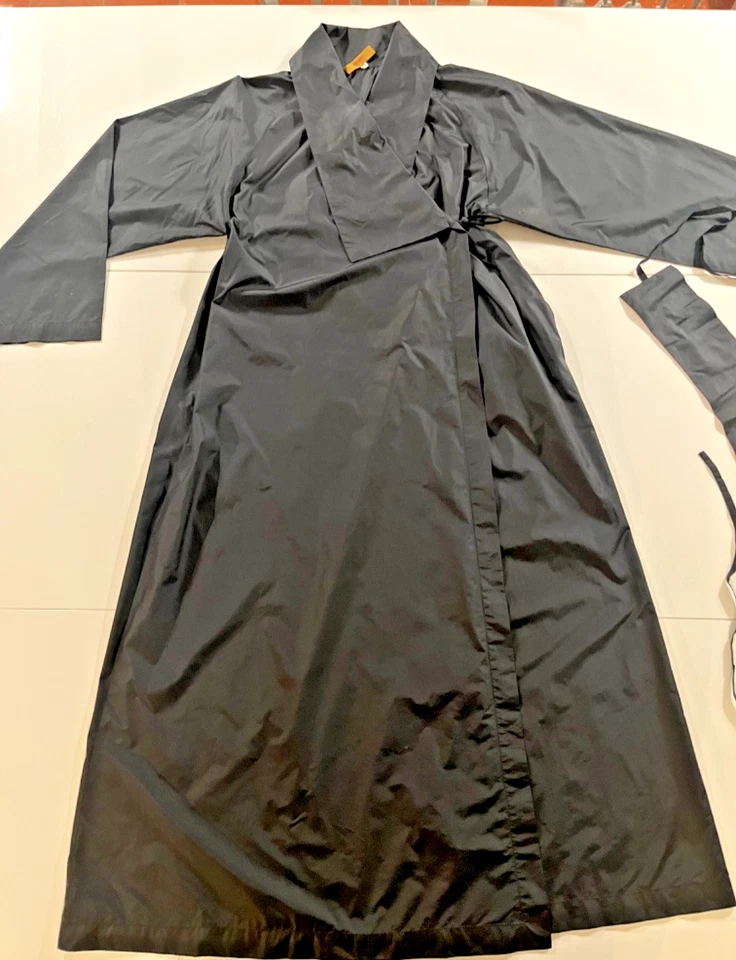 Vintage Kenzo Long Kimono Style Rain Coat S38 - Image 2 of 4