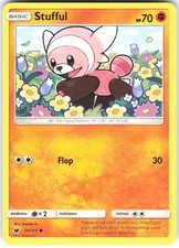 Stufful 55/111 Crimson Invasion Pokemon NM CIN TCG English Card