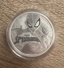 2017 Spider-Man Marvel Serie 1oz Silbermünze .999 Feinheit - sehr selten 