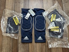 New Adidas TF Ironskin Knee Pad Navy Blue New In Bag Volleyball Basketball S