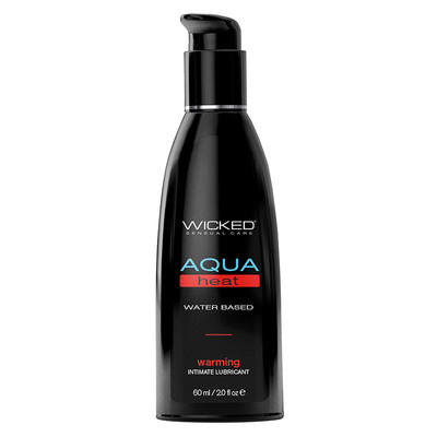Wicked Aqua Heat Water-Based Warming 2oz - Personal Lubricant Lube