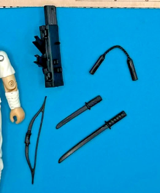 GI Joe Storm Shadow 1984 v1 100 % completo, tarjeta de archivo * alta calidad, casi como nuevo Foto 4 de 4