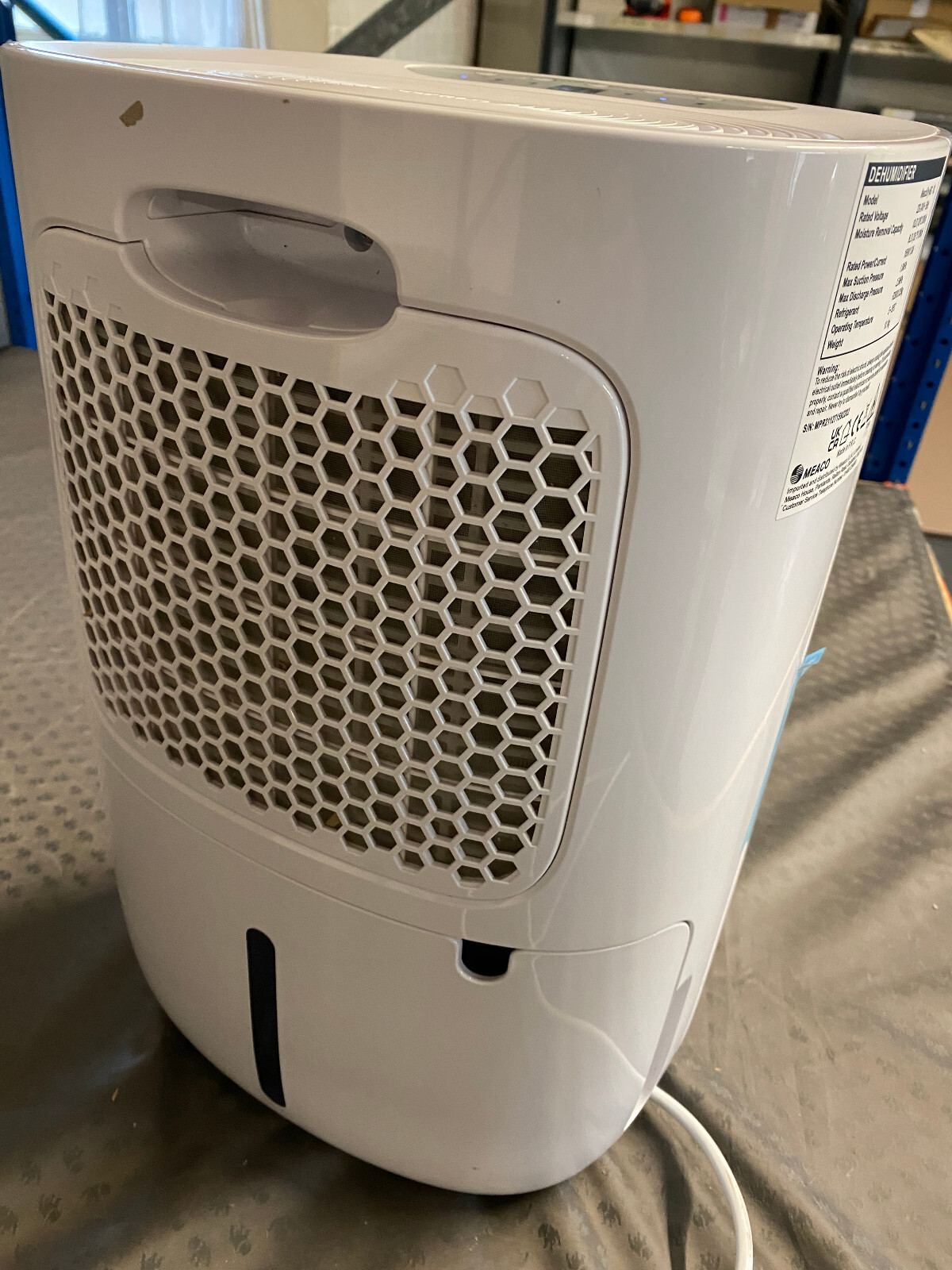 USED Meaco MeacoDry ABC Dehumidifier (White) Ultra Quiet Dehumidifier