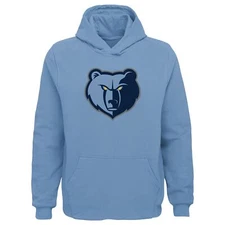 Outerstuff NBA Youth Boys (8-20) Memphis Grizzlies Primary Logo Fleece Hoodie
