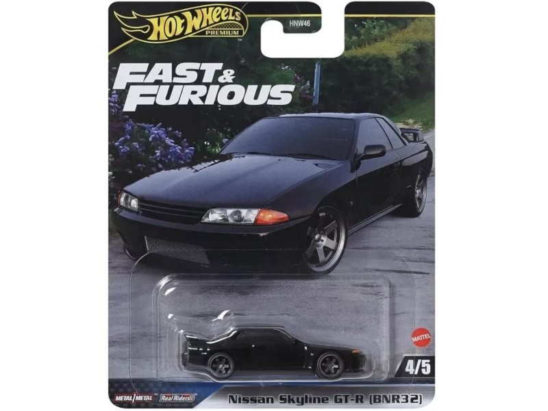 NISSAN Skyline GT-R (BNR32) - Fast & Furious - black - HOT