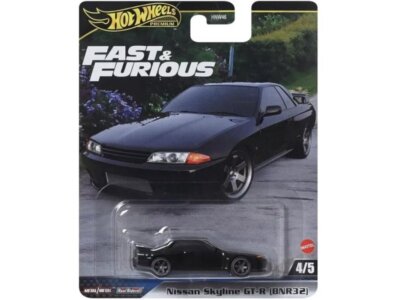NISSAN Skyline GT-R (BNR32) - Fast & Furious - black - HOT WHEELS