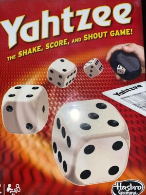 Yahtzee - 00950 - Classic Dice Games  the shake, score, and shout game