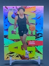 2021 Skybox Metal Universe Champions Arc Weld AW-2 JALEN GREEN Houston Rocket RC