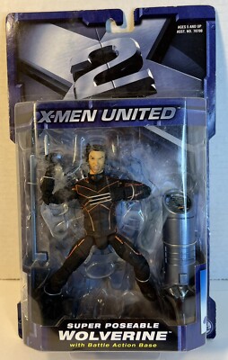 ToyBiz 2000 X-Men The Movie Hugh Jackman As Wolverine Action Figure No Package ToyBiz 2000 X-Men The Movie Hugh Jackman As Wolverine Action Figure No Package