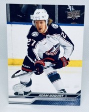 Adam Boqvist 2023-24 Upper Deck Series 1 #52 Columbus Blue Jackets